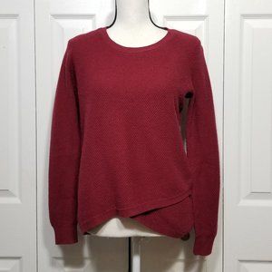 Madewell burgundy sweater (1-206)